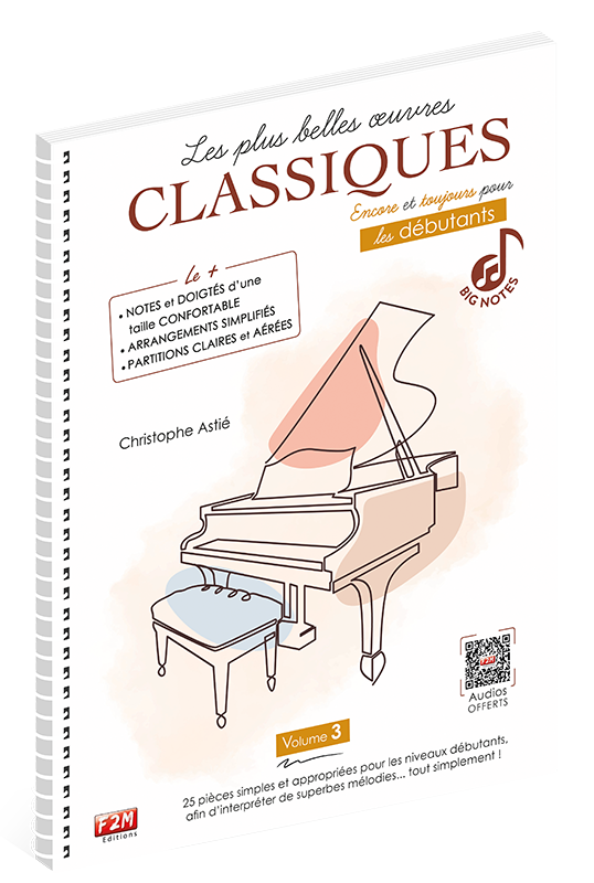 Les plus belles œuvres CLASSIQUES pour débutants - Volume 3