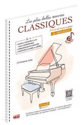 Les plus belles œuvres CLASSIQUES pour débutants - Volume 3