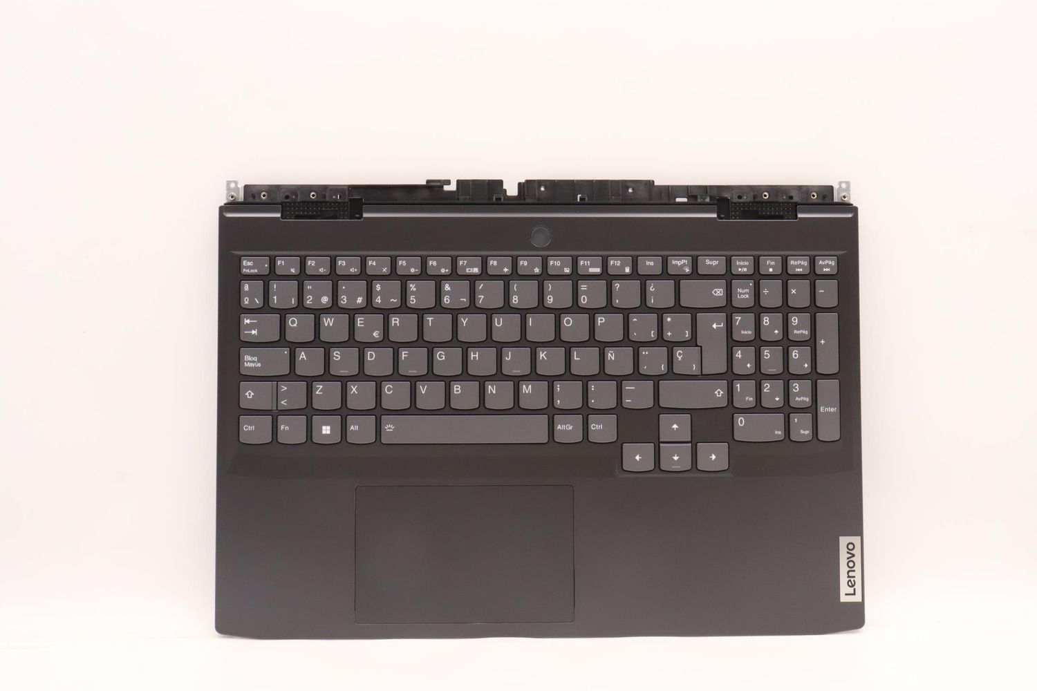 Cover Upper ( Cubierta Superior ) Grey + Teclado Español + TouchPad Lenovo IdeaPad Gaming 3-15IAH7 5CB1H89860