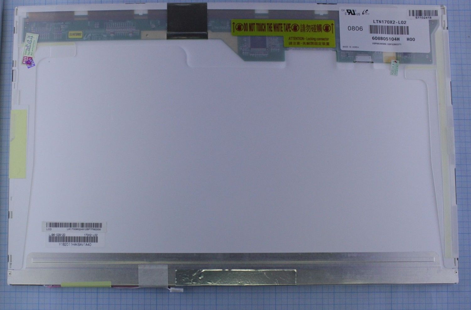 Pantalla 17.0" 30 Pines WXGA + ( 1440 * 900 ) LTN170X2-L01 L02 L03