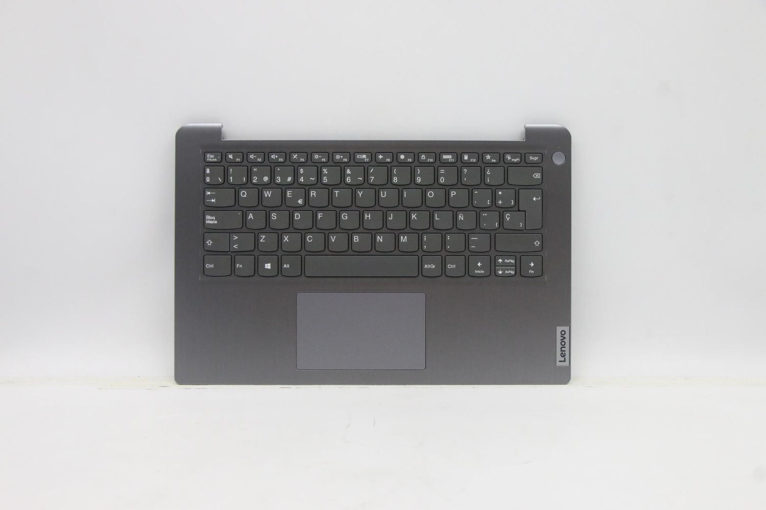 Cover Upper ( Cubierta Superior ) Grey + Teclado Español + Touchpad Lenovo ideapad 3-14ITL6 Tipo 82H7 Series 5CB1C04429