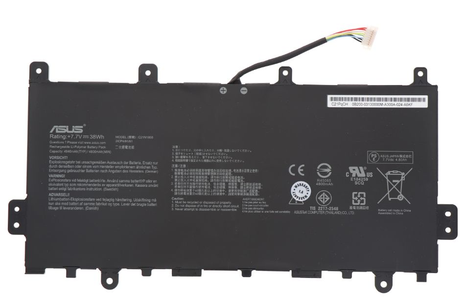 Bateria Original Asus ChromeBook Z1400CN Series 7.7V 4940mAh 38Wh 0B200-03130000 , C21N1808 Bateria Original Asus ChromeBook Z1400CN Series 7.7V 4940mAh 38Wh 0B200-03130000 , C21N1808