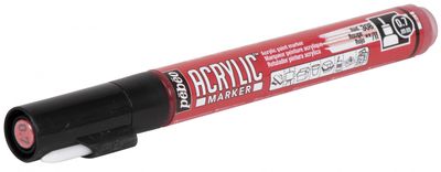 PEBEO ACRYLIC MARKER 3167862056082 RED CANVAS DIY COLOR CUSTOM GRAFFITI TAG STREET ART ARTIST WRITING DRAW COMASOUND KARTEL CSK ONLINE