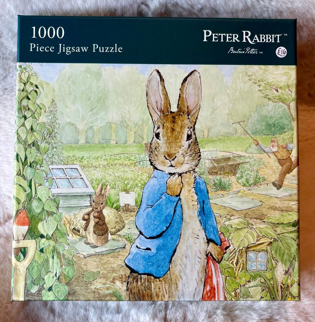 'Peter Rabbit In The Garden' 1000 Piece Jigsaw Puzzle