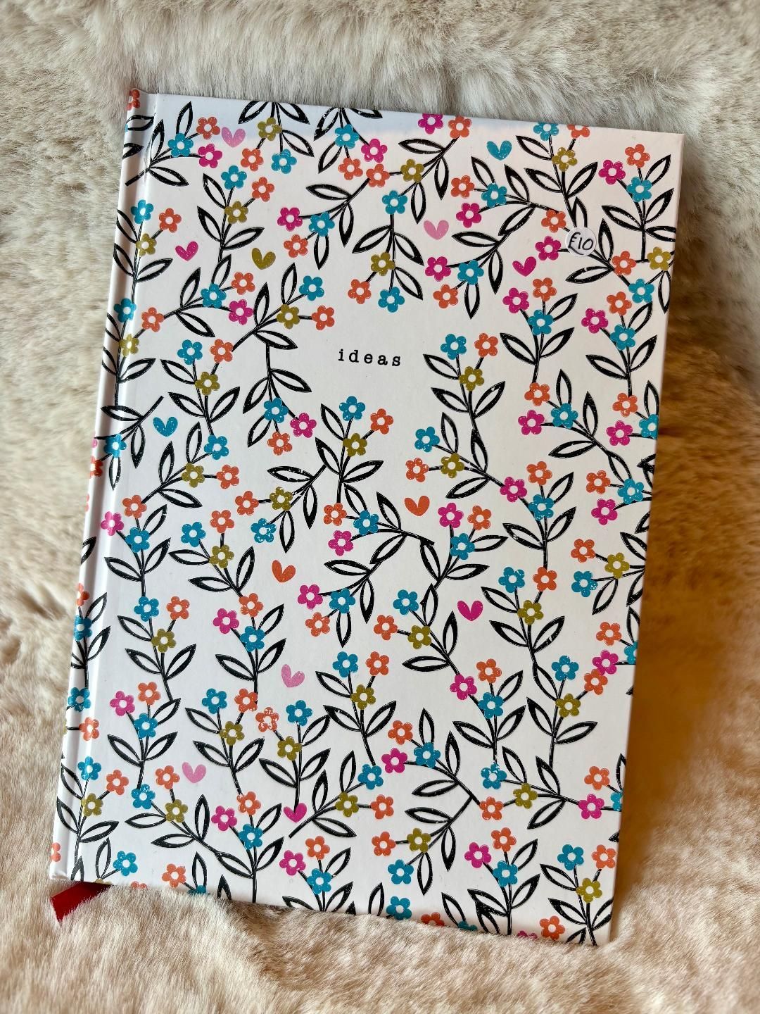 'Flowers & Berries' A5 Hard Back Notebook