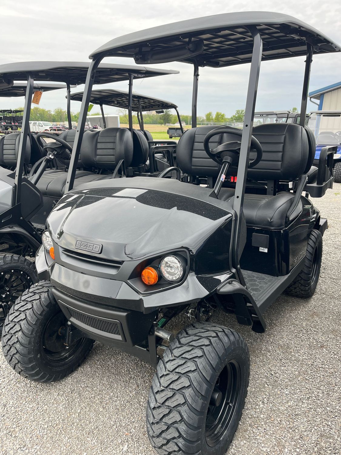 2026 E-Z-GO Express 4 Gas Summit X Package in Black 2026 E-Z-GO Express 4 Gas Summit X Package in Black