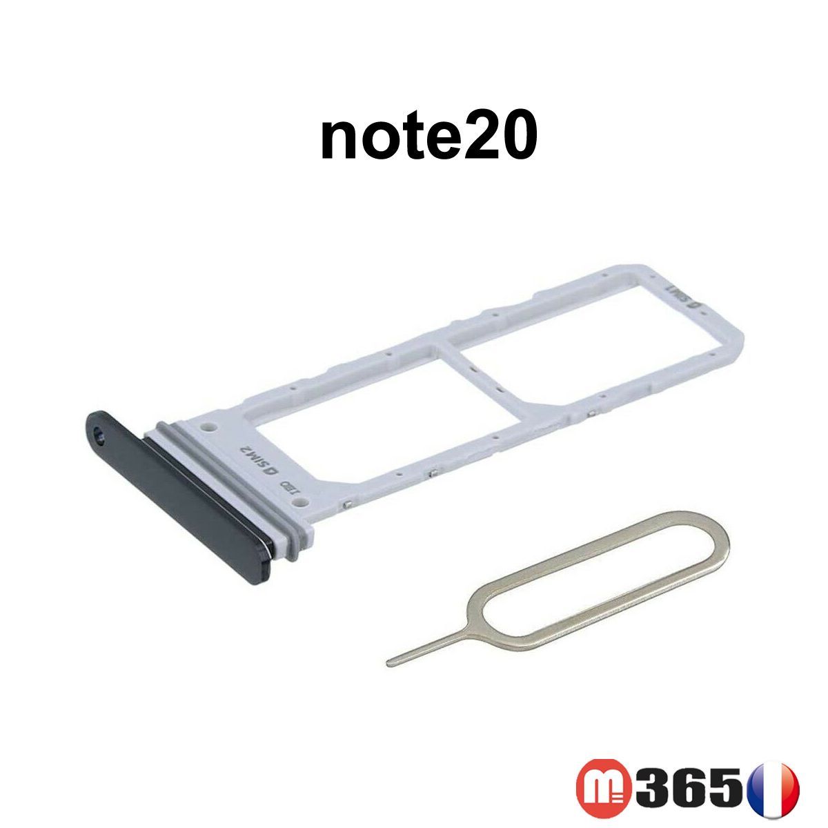 TIROIR Carte sim samsung note20 ( caddy SIM TRAY) support sim double
