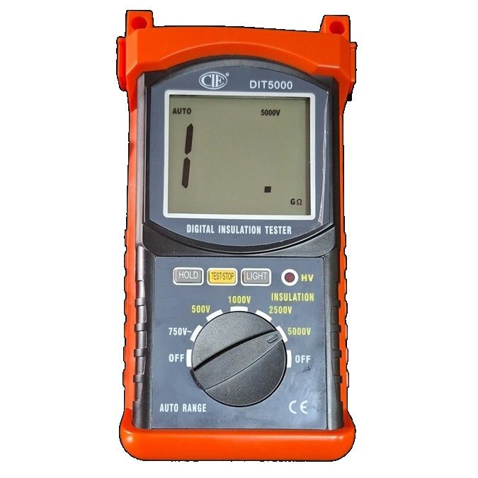 5000V high voltage insulation tester with test leads