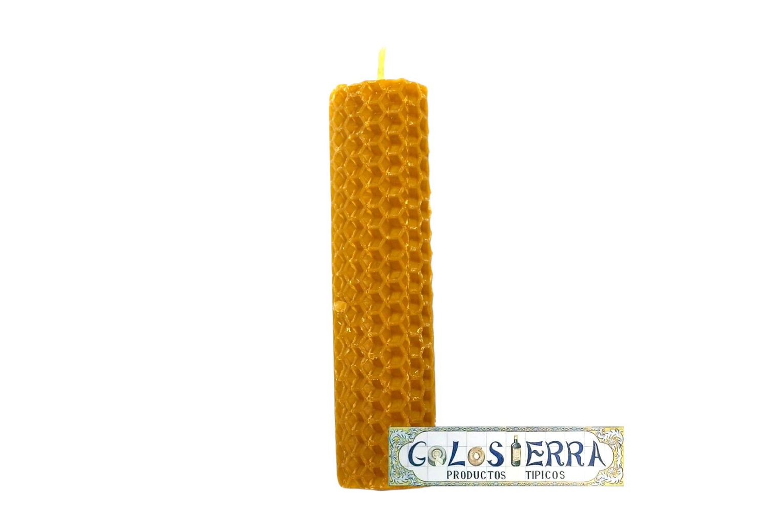 Vela de cera de abeja 10,5cm