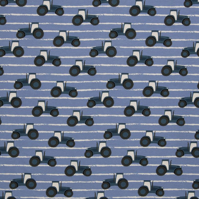 Baumwolljersey,KIDS BY JATIJU, Traktoren Baumwolljersey,KIDS BY JATIJU, Traktoren