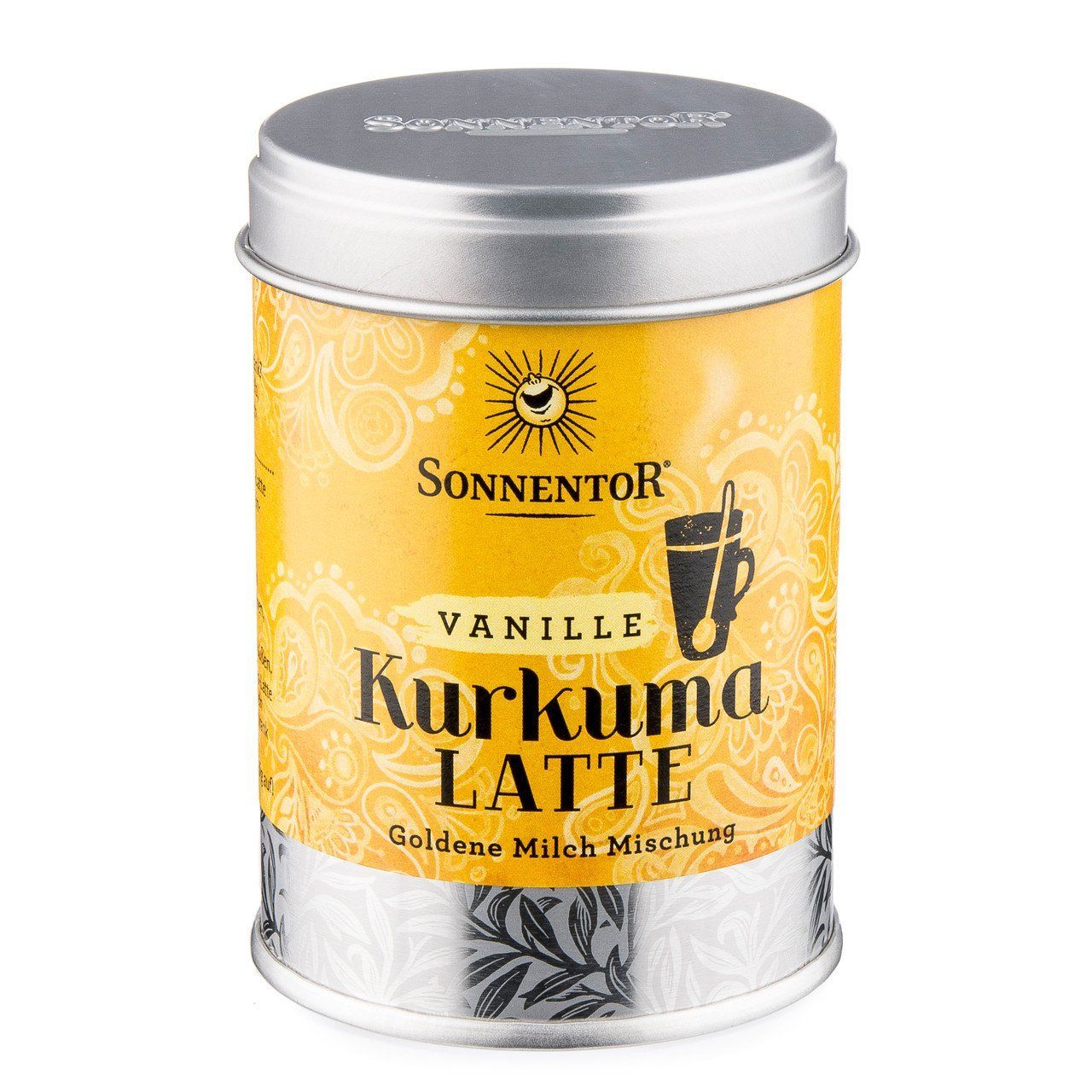Kurkuma Latte Vanille, "Goldene Milch" Sonnentor  Bio Dose 60g