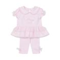 DEOLINDA 'AMORE' PINK TULLE LEGGING SET DEO6712