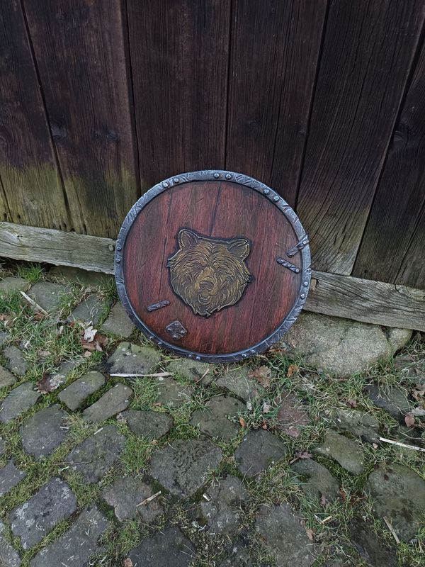 Rundschild des Bären Rundschild des Bären