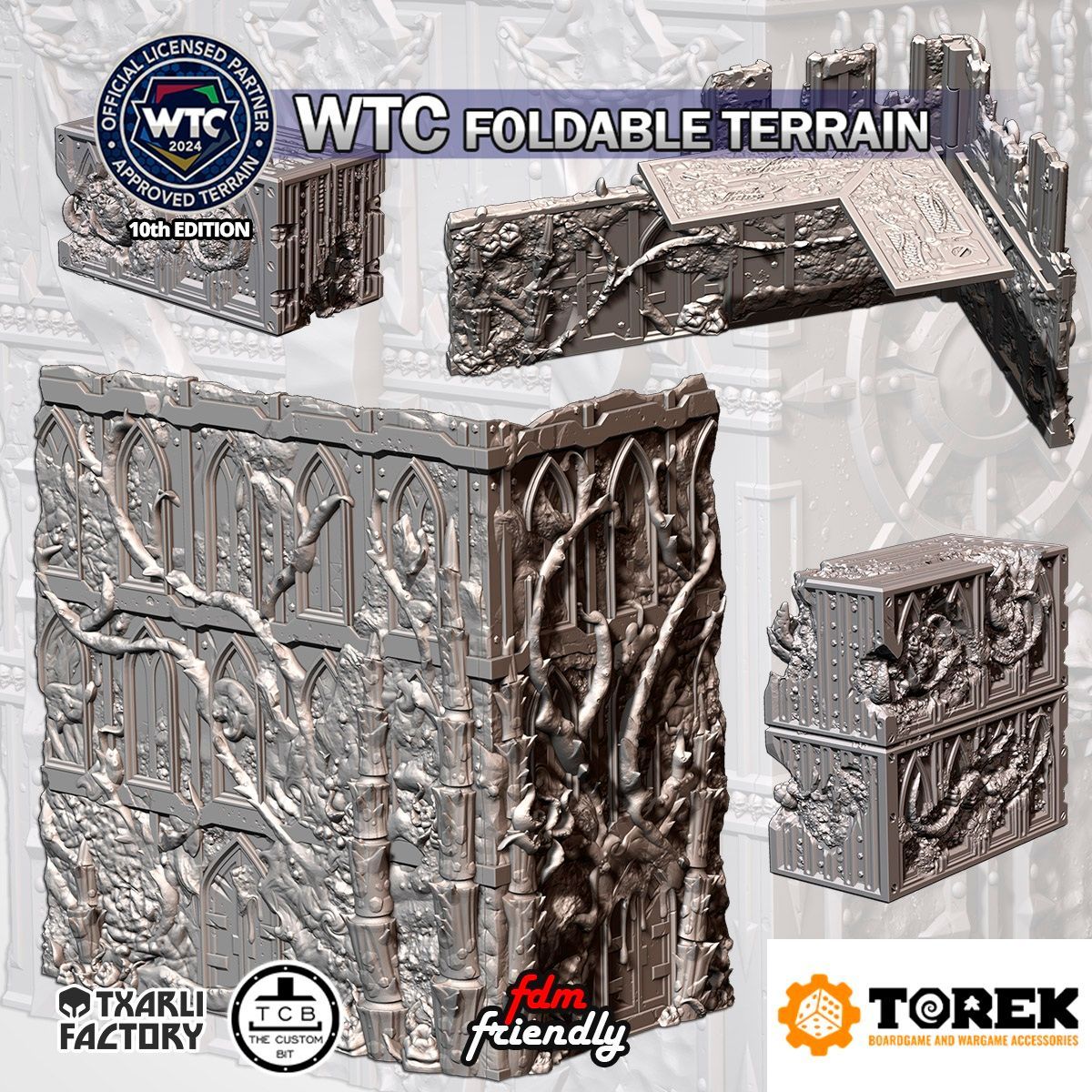 Décors pliable - inspiration Tyranids® - WTC