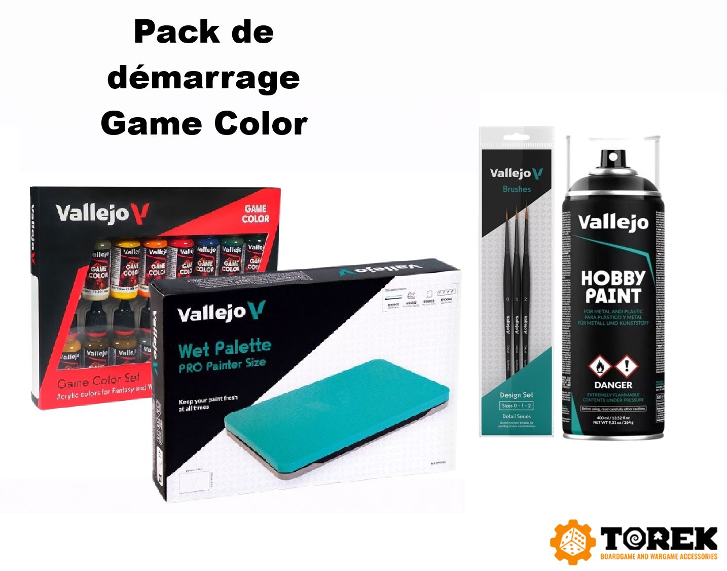 Pack de démarrage Game Color Vallejo
