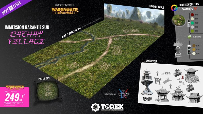 Next Level Cathay® Village  (compatible The Old World®)