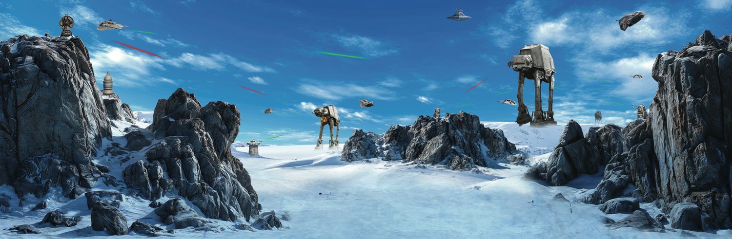 Fond de table Hoth® (Next Level)