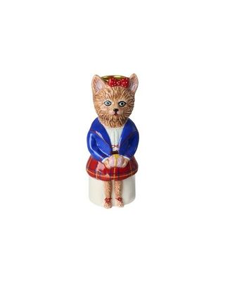 Rice.dk Ceramic Cat Candle Holder
