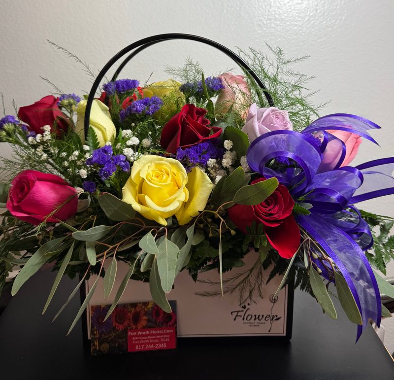 Carry Me Roses-Purse