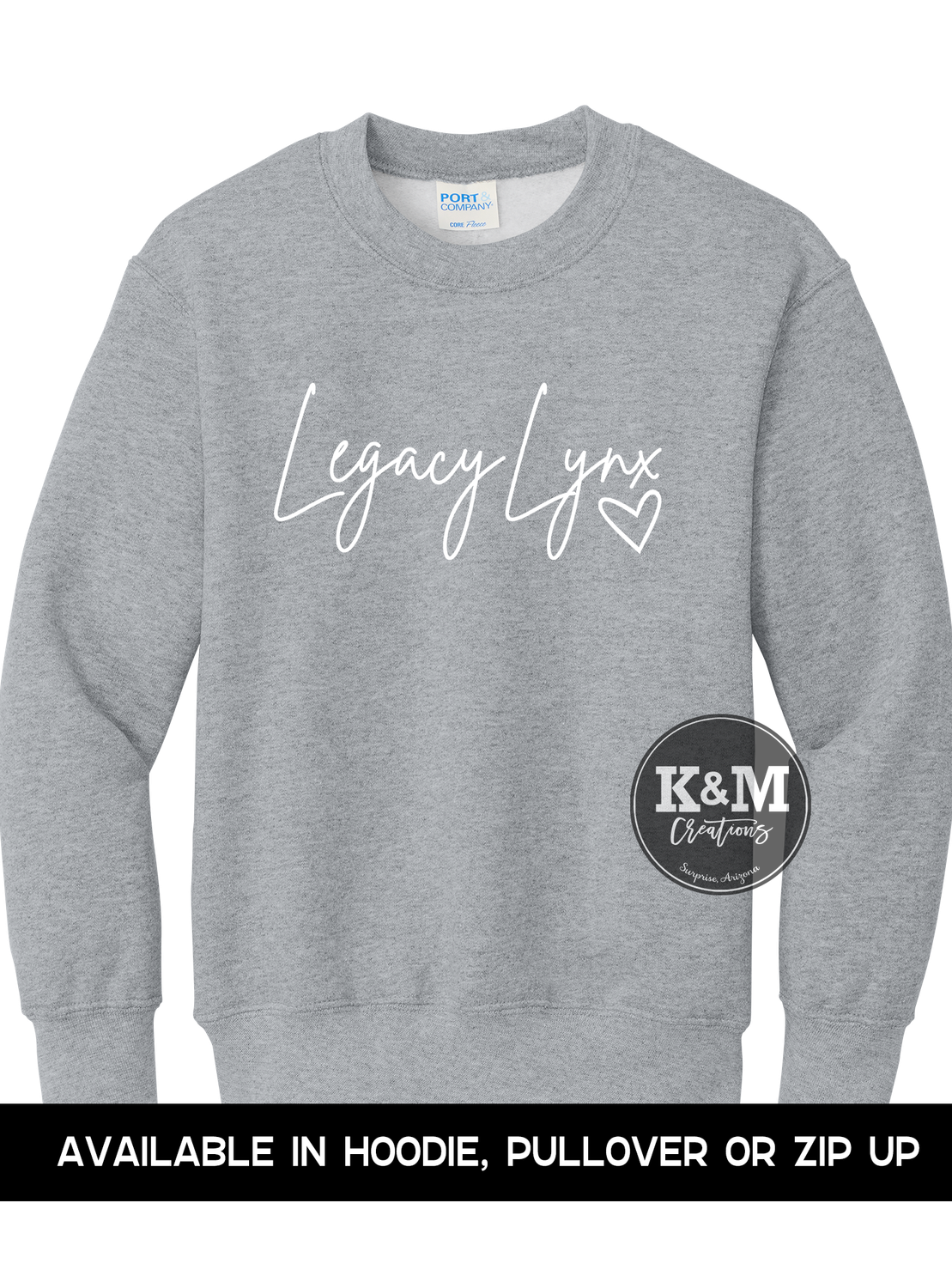 SWEATSHIRT Legacy Lynx Heart