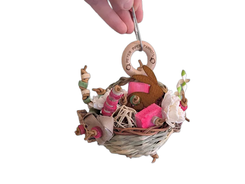 Easter Bitty Basket by Peter Piper Parrots Limited Edition