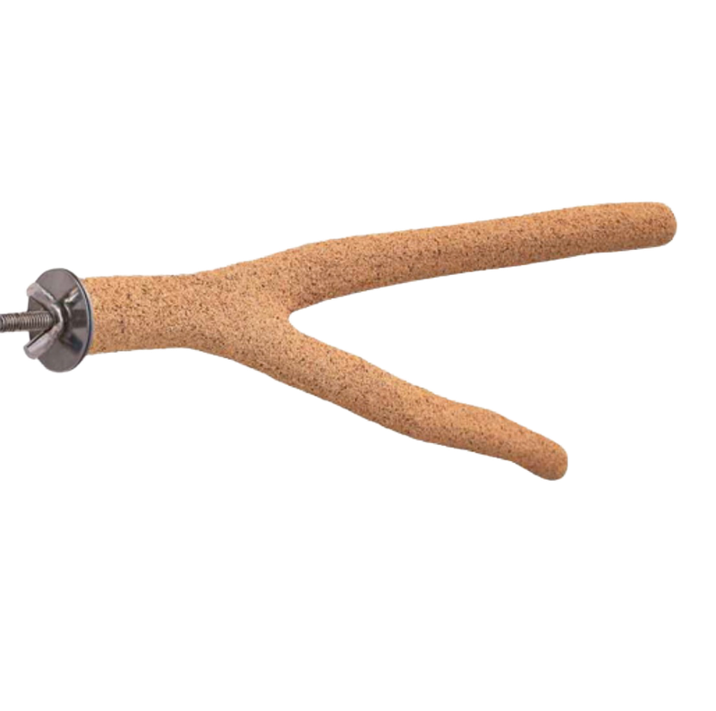 Sure Grip Y Grooming Perch 1" Diameter Medium - by Super Bird Creations