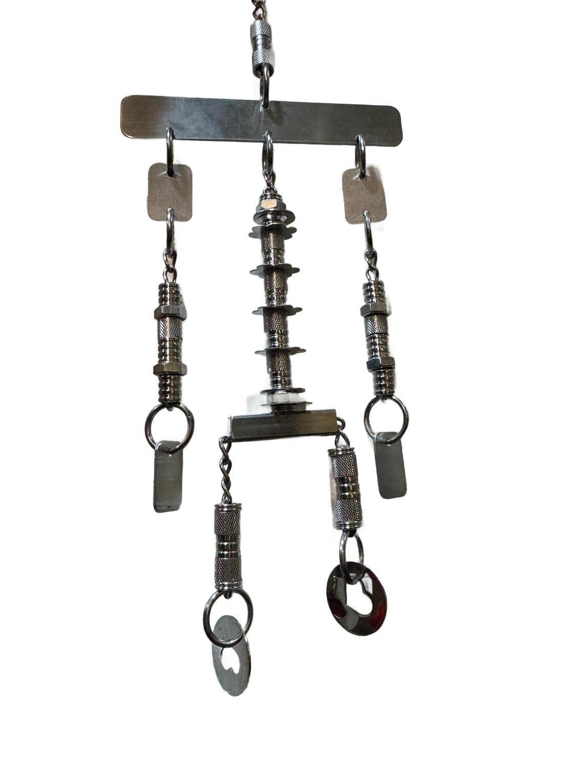 Jr Masterpiece all Stainless, No beads - Stainless Steel - Hand made and welded in the USA