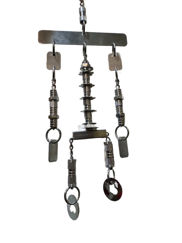 Jr Masterpiece all Stainless, No beads - Stainless Steel - Hand made and welded in the USA