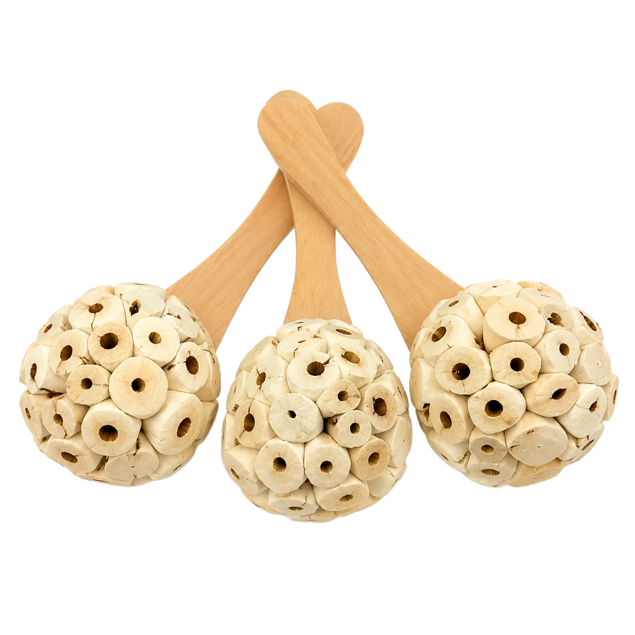 3 Pack Sola Natural Sola Pop by Bonka Bird Toys