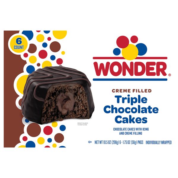Wonder - Triple Chocolate Cakes 6ct