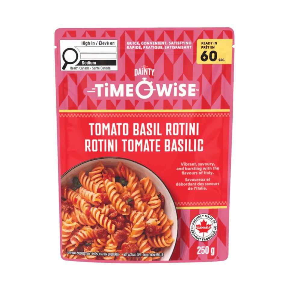 Time Wise Pasta Microwave Pouch - Tomato Basil Rotini