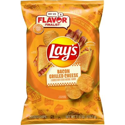 Lays Potato Chips     Bacon Grilled Cheese