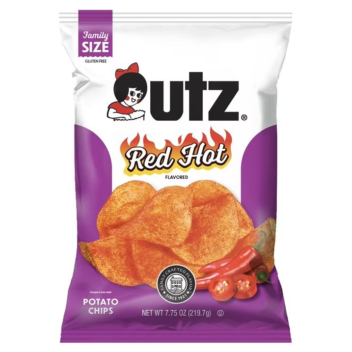 Utz Family Size - Red Hot