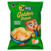 Wise Golden Potato Chips - Onion & Garlic Wise Golden Potato Chips - Onion & Garlic