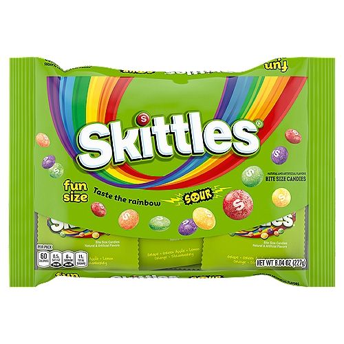 Fun Bags Skittles Sour Fun Bags Skittles Sour