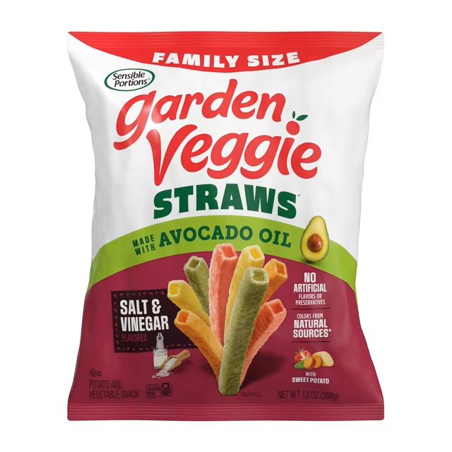 Sensible Portions Garden Veggie Straws - Salt & Vinegar Sensible Portions Garden Veggie Straws - Salt & Vinegar