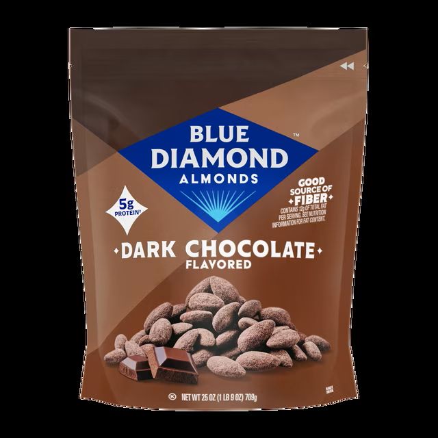 Almonds - Blue Diamond Dark Chocolate Almonds - Blue Diamond Dark Chocolate