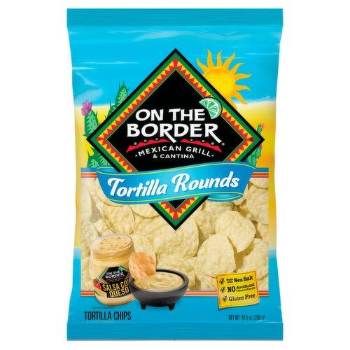 On the Border Tortilla Chips - Tortilla Rounds On the Border Tortilla Chips - Tortilla Rounds