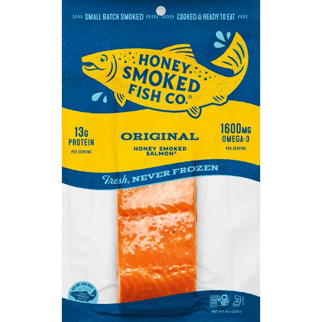 Honey Smoked Fish Co. Fresh Cooked Salmon - Original