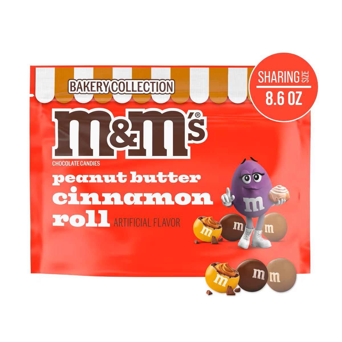 Share Pack M&M's Peanut Butter Cinnamon Roll Share Pack M&M's Peanut Butter Cinnamon Roll