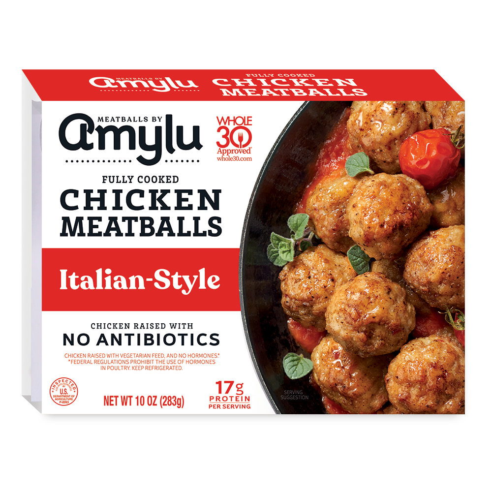 Amylu Chicken Meatballs Italian-Style Amylu Chicken Meatballs Italian-Style