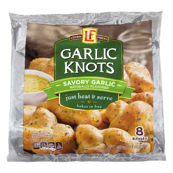 L'oven Fresh Heat & Serve Savory Garlic Knots 8ct L'oven Fresh Heat & Serve Savory Garlic Knots 8ct
