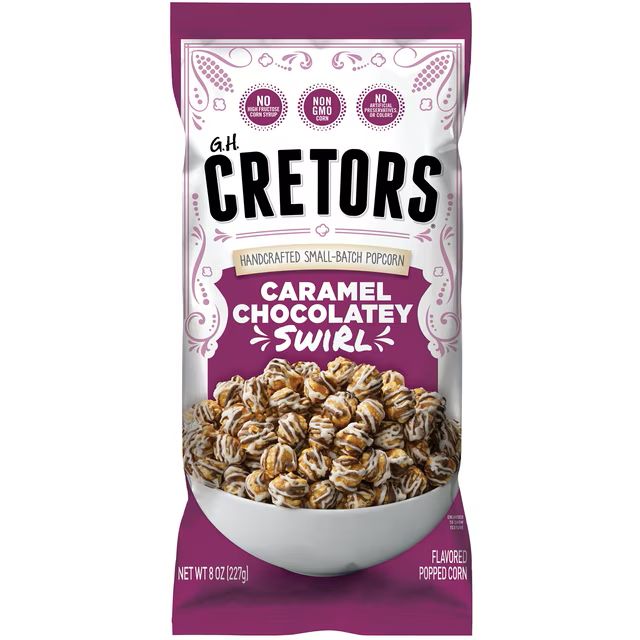 G.H. Cretors Popcorn - Caramel Chocolatey Swirl G.H. Cretors Popcorn - Caramel Chocolatey Swirl