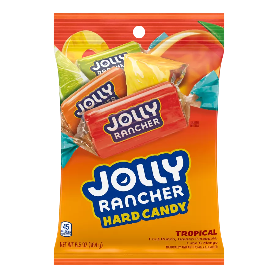 Peg Bags Jolly Rancher Hard Candy Tropical Peg Bags Jolly Rancher Hard Candy Tropical