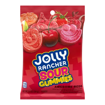 Peg Bags Jolly Rancher Sour Gummies Awesome Reds Peg Bags Jolly Rancher Sour Gummies Awesome Reds