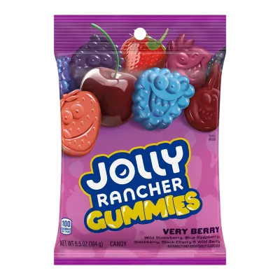 Peg Bags Jolly Rancher Gummies Very Berry Peg Bags Jolly Rancher Gummies Very Berry