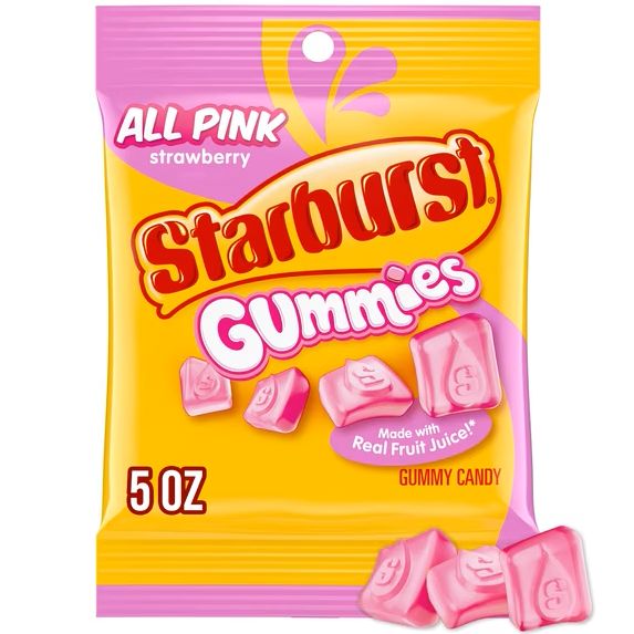 Peg Bags Starburst Gummies All Pink Peg Bags Starburst Gummies All Pink