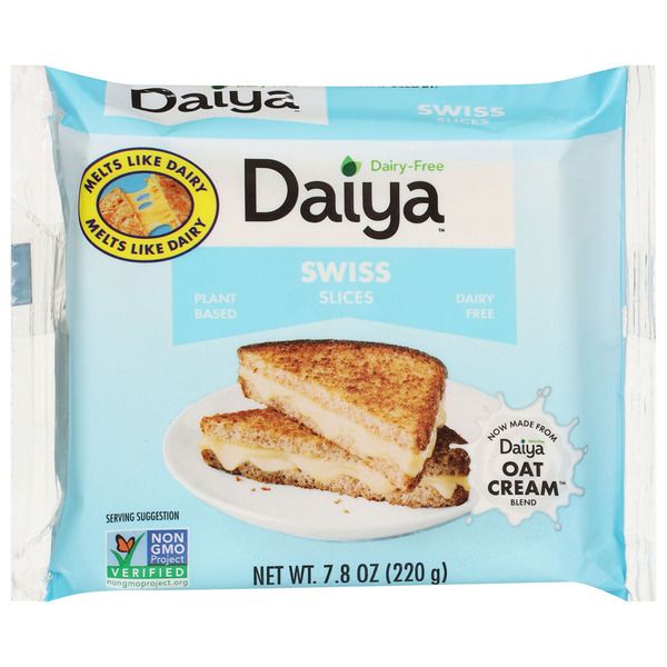 Vegan Plant Based Swiss Cheese Vegan Plant Based Swiss Cheese