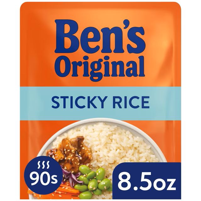 Ben's Original Ready Rice Microwave Pouches Sticky Ben's Original Ready Rice Microwave Pouches Sticky