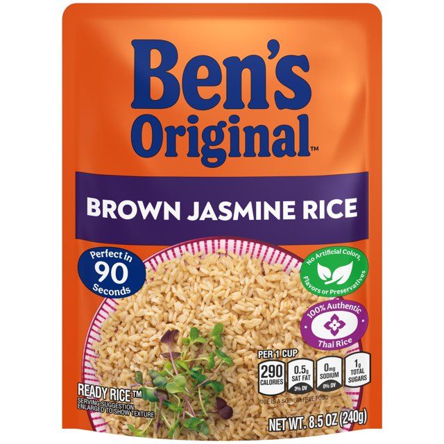 Ben's Original Ready Rice Microwave Pouches     Brown Jasmine
